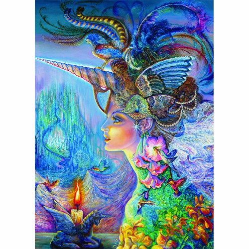 My Lady Unicorn by Josephine Wall, Greeting Cards