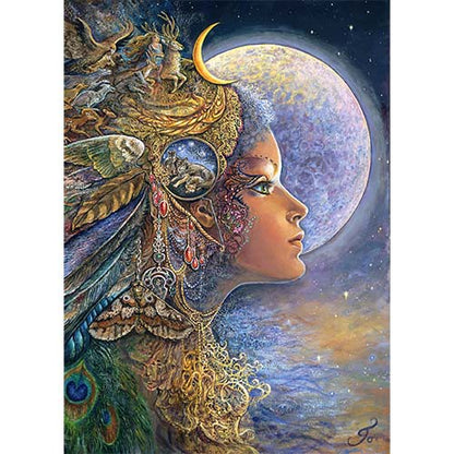 Diana by Josephine Wall, Greeting Card