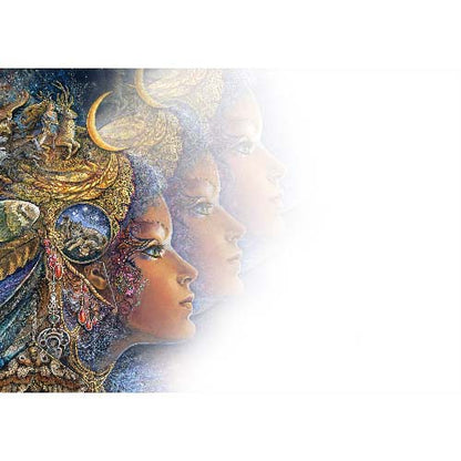 Diana by Josephine Wall, Greeting Card