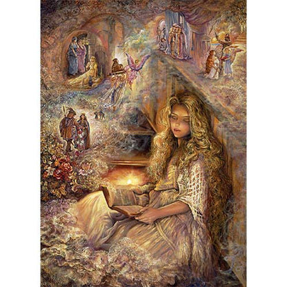 Stairway to Dreams by Josephine Wall, Greeting Card