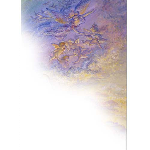 Feathered Friends by Josephine Wall, Greeting Card