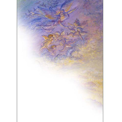 Feathered Friends by Josephine Wall, Greeting Card