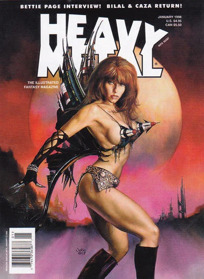 Heavy Metal Magazine - January 1998