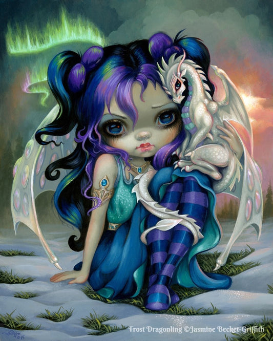 Frost Dragonling by Jasmine Becket-Griffith, 1000 Piece Puzzle