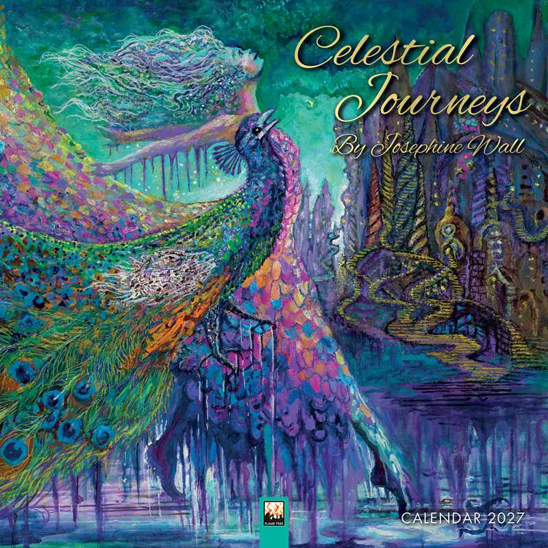 Celestial Journeys By Josephine Wall Calendar 2027
