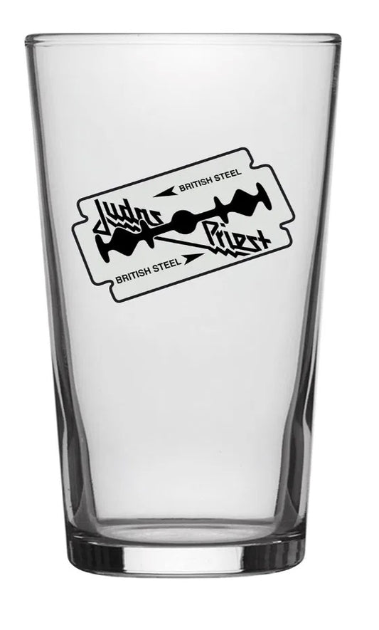 Judas Priest - British Steel, Beer Glass