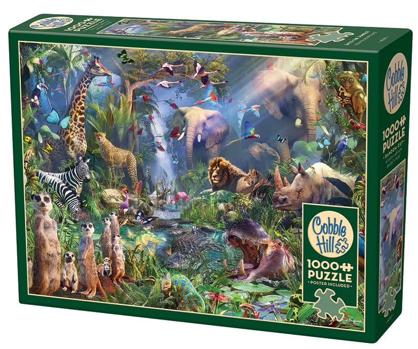 Into the Jungle by David Penfound, 1000 Piece Puzzle