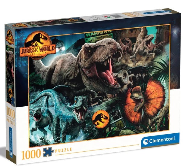 Jurassic World 3 - Dominion, 1000 brikkers puslespil
