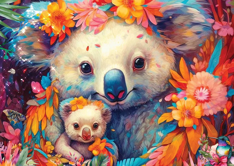 Koala Kuddles by Claudia McKinney, 1000 Piece Puzzle