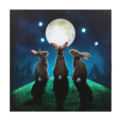 Moon Shadows by Lisa Parker, Light-Up Canvas Print