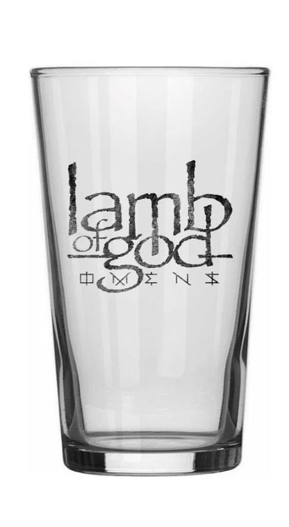 Lamb of God - Omens, Beer Glass