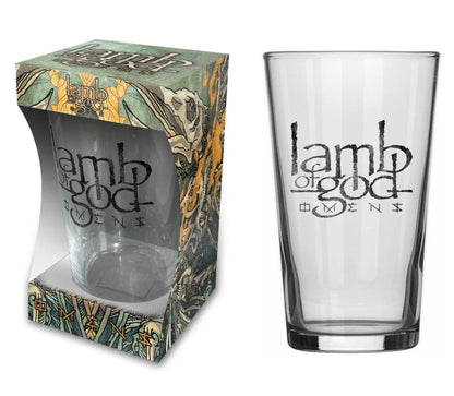 Lamb of God - Omens, Beer Glass