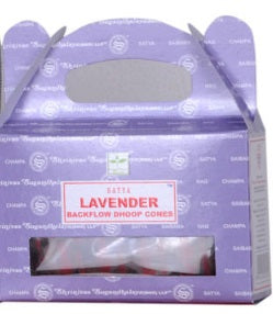 Satya Lavender Back Flow Cones