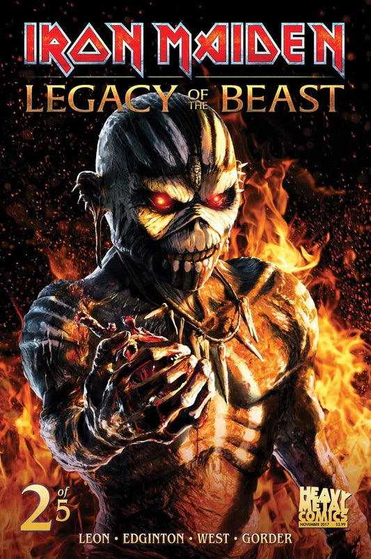 Iron Maiden Legacy of the Beast - Issue #2 - Cover C