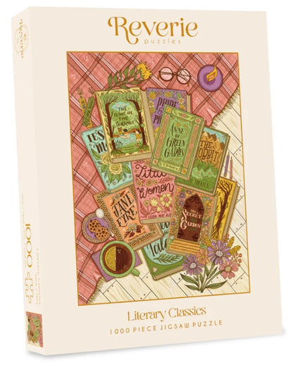 Literary Classics by Stephanie Kate, 1000 Piece Puzzle