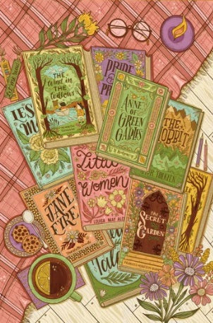 Literary Classics by Stephanie Kate, 1000 Piece Puzzle