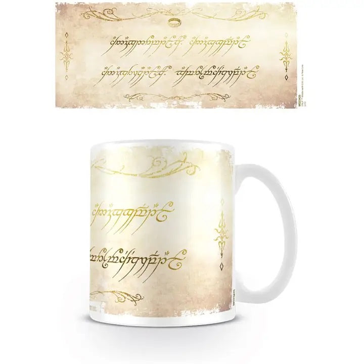 The Lord of the Rings - Ring Inscription, Mug