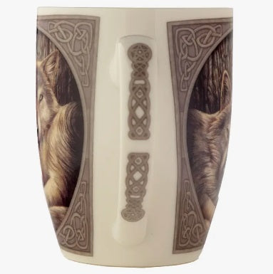 Lisa Parker Loyal Companions Wolf Porcelain Mug