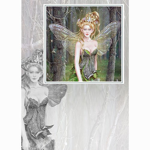 Chrysella at the Ball by Maxine Gadd, Magnet Greeting Card