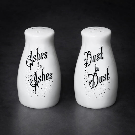 Ashes to Ashes/Dust to Dust Salt &amp; Peber Shaker Sæt