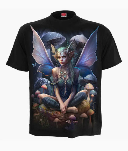 Magical - Front Print T-Shirt Black