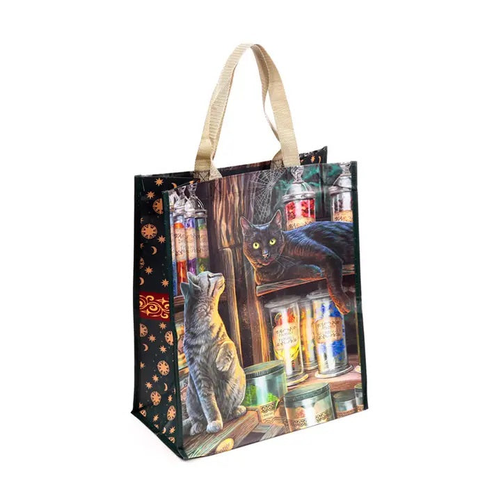 Lisa Parker Magical Emporium Cat Reusable Shopping Bag