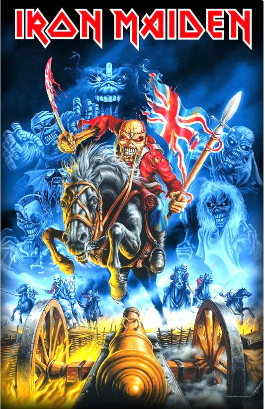Iron Maiden - Maiden England, Textile Poster