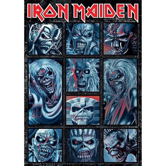 Iron Maiden - Ten Eddies,A6 Postcard Print