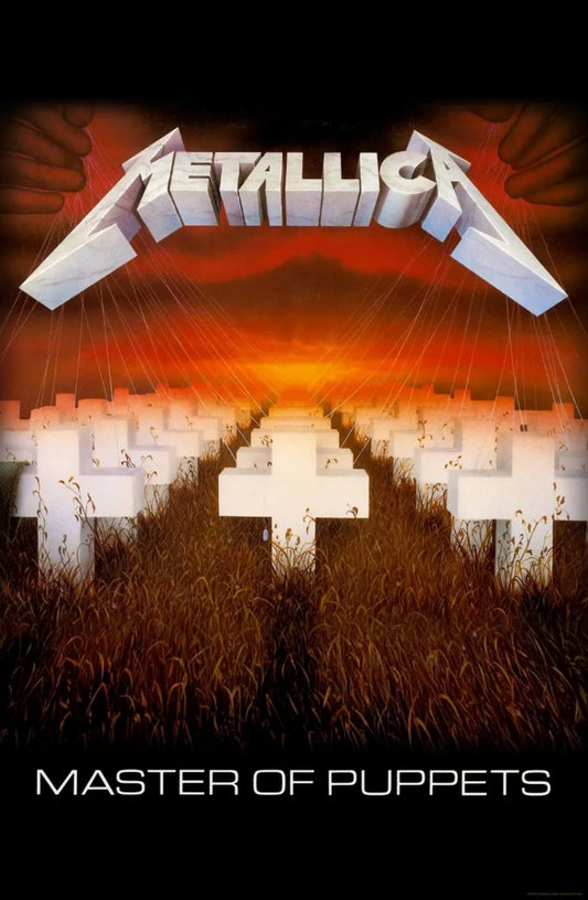 Metallica - Master of Puppets, Textile Poste