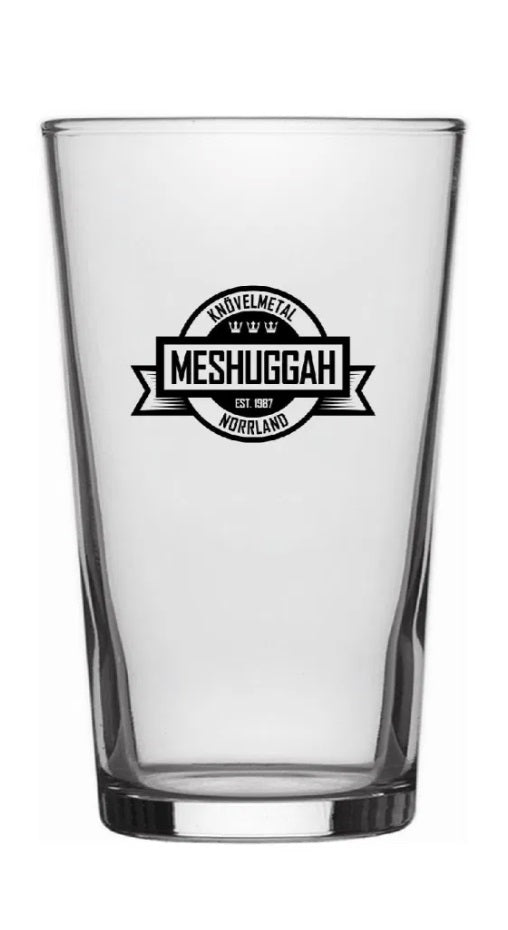 Meshuggah - Crest, Beer Glass