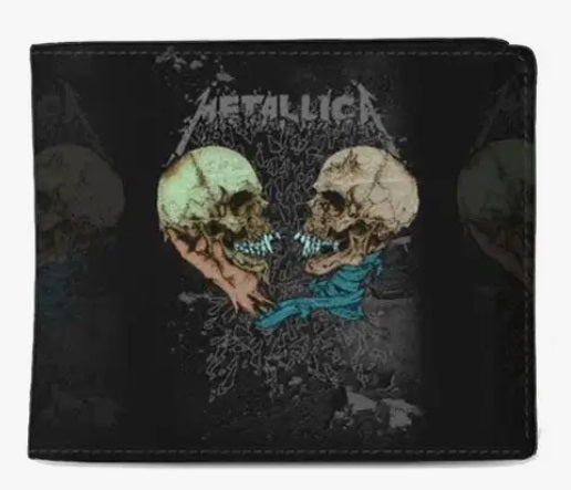 Metallica portemonnee - triest maar waar