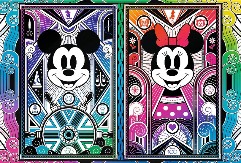 Disney's Mickey & Minnie Mouse - Wood Craft 500 +1 Piece Wooden Puzzle