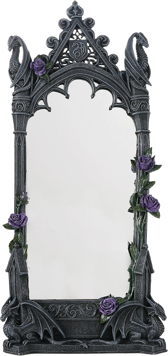 Dragon Beauty Vanity Mirror by Anne Stokes