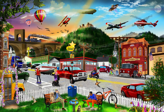 More Than One Way To Get There by Howard Brower, 1000 Piece Puzzle