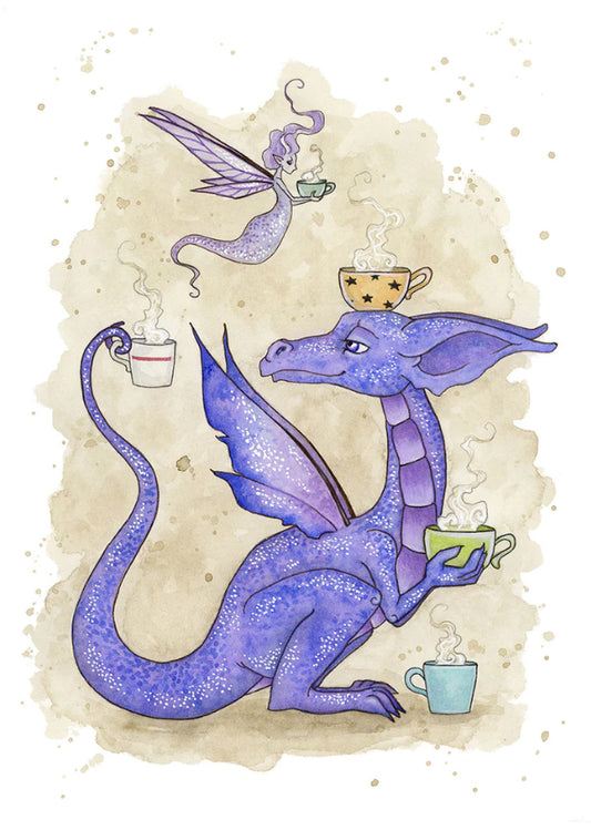 Morning Coffee by Amy Brown, Print