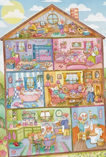 Mouse House by Rose Skelton, 1000 Piece Puzzle