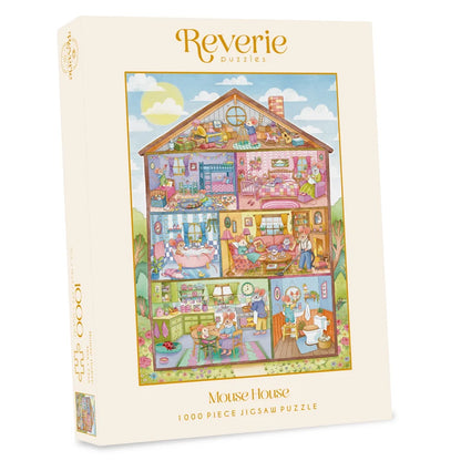Mouse House by Rose Skelton, 1000 Piece Puzzle