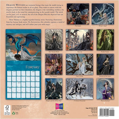 Dragon Witches by Nene Thomas, 2026 Calendar