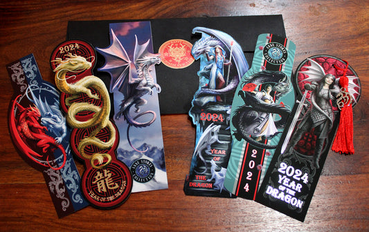 Year of the Dragon by Anne Stokes, Bookmark Set