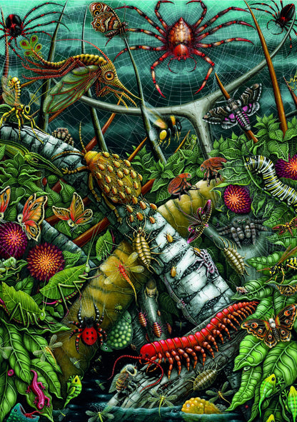 Orb Weavers by Robert Steven Connett, 1000 Piece puzzle