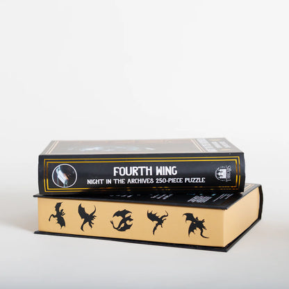 Night in the Archives Keepsake Puzzle | Fourth Wing, Art by Vess Arkwright, 250 Piece Puzzle