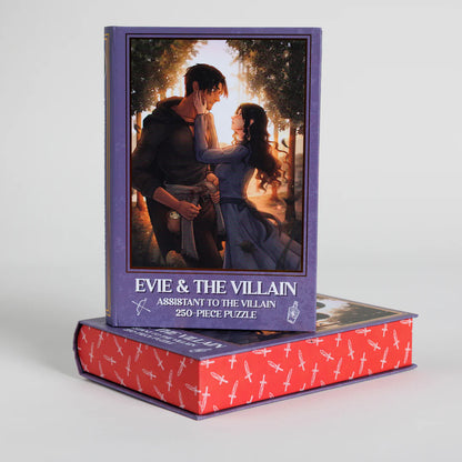 Evie & Villain Keepsake Puzzle | Assistant To the Villain Art by Vess Arkwright, 250 Piece Puzzle