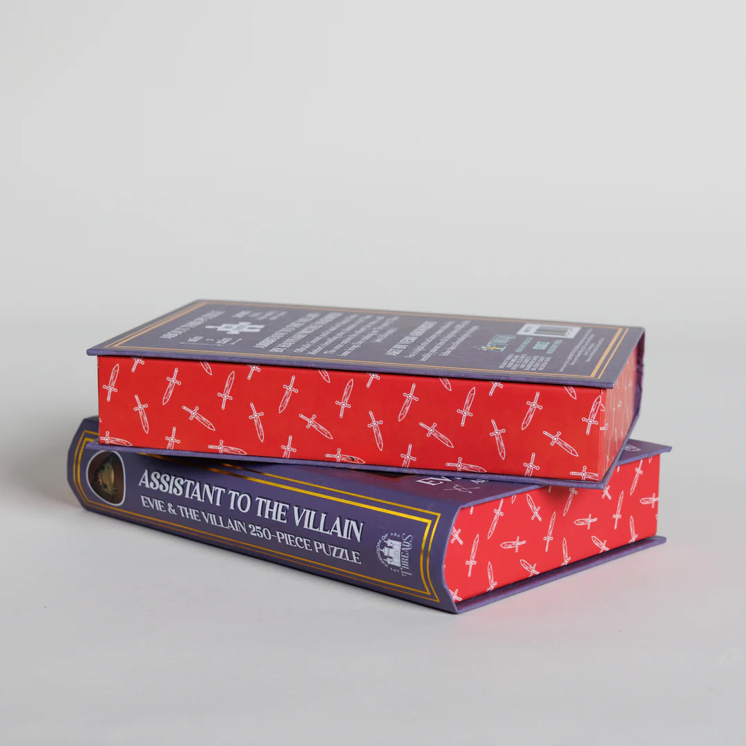 Evie & Villain Keepsake Puzzle | Assistant To the Villain Art by Vess Arkwright, 250 Piece Puzzle