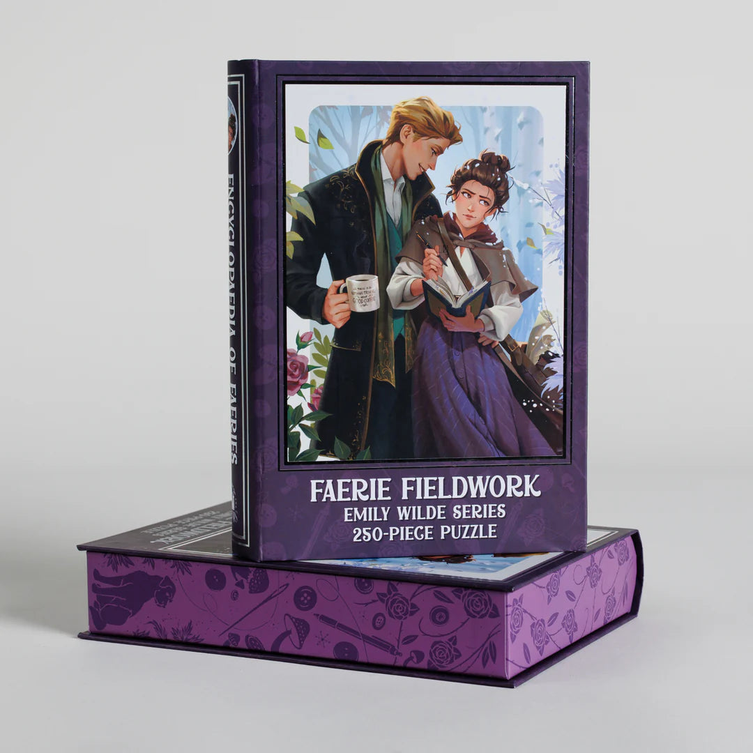 Faerie Fieldwork Keepsake Puzzle | Emily Wilde Art by Nikittysan, 250 Piece Puzzle