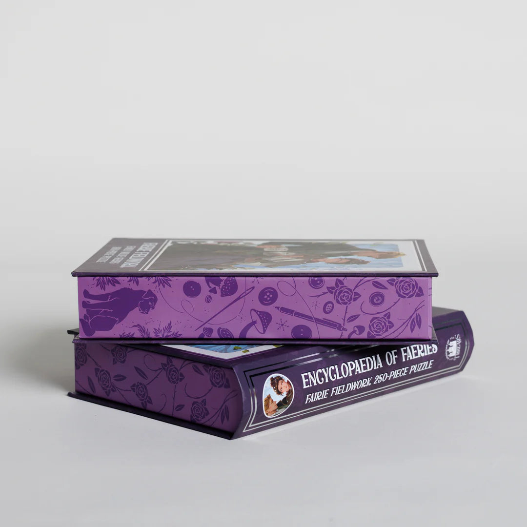 Faerie Fieldwork Keepsake Puzzle | Emily Wilde Art by Nikittysan, 250 Piece Puzzle