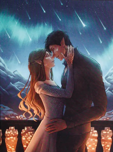 Starfall Celebration Keepsake Puzzle | ACOTAR Art by Vess Arkwright, 250 Piece Puzzle