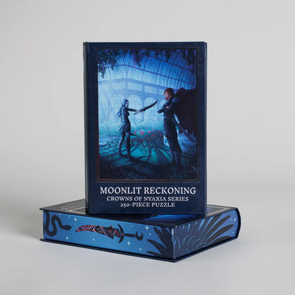 Moonlit Reckoning Keepsake Puzzle | Crowns of Nyaxia Art by Vess Arkwright, 250 Piece Puzzle
