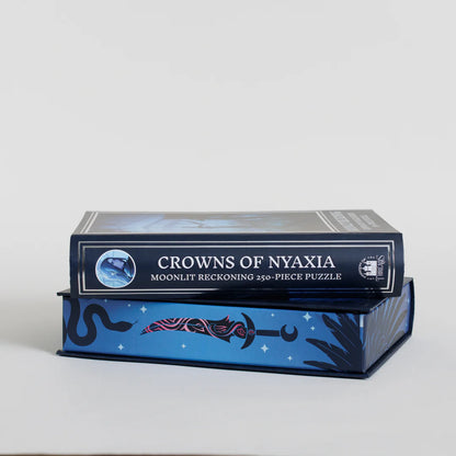 Moonlit Reckoning Keepsake Puzzle | Crowns of Nyaxia Art by Vess Arkwright, 250 Piece Puzzle