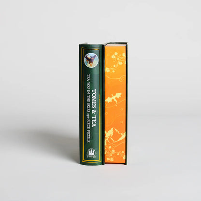 Tea You in the Skies Keepsake Puzzle | Tomes & Tea Art by Eilene Huang, 250 Piece Puzzle