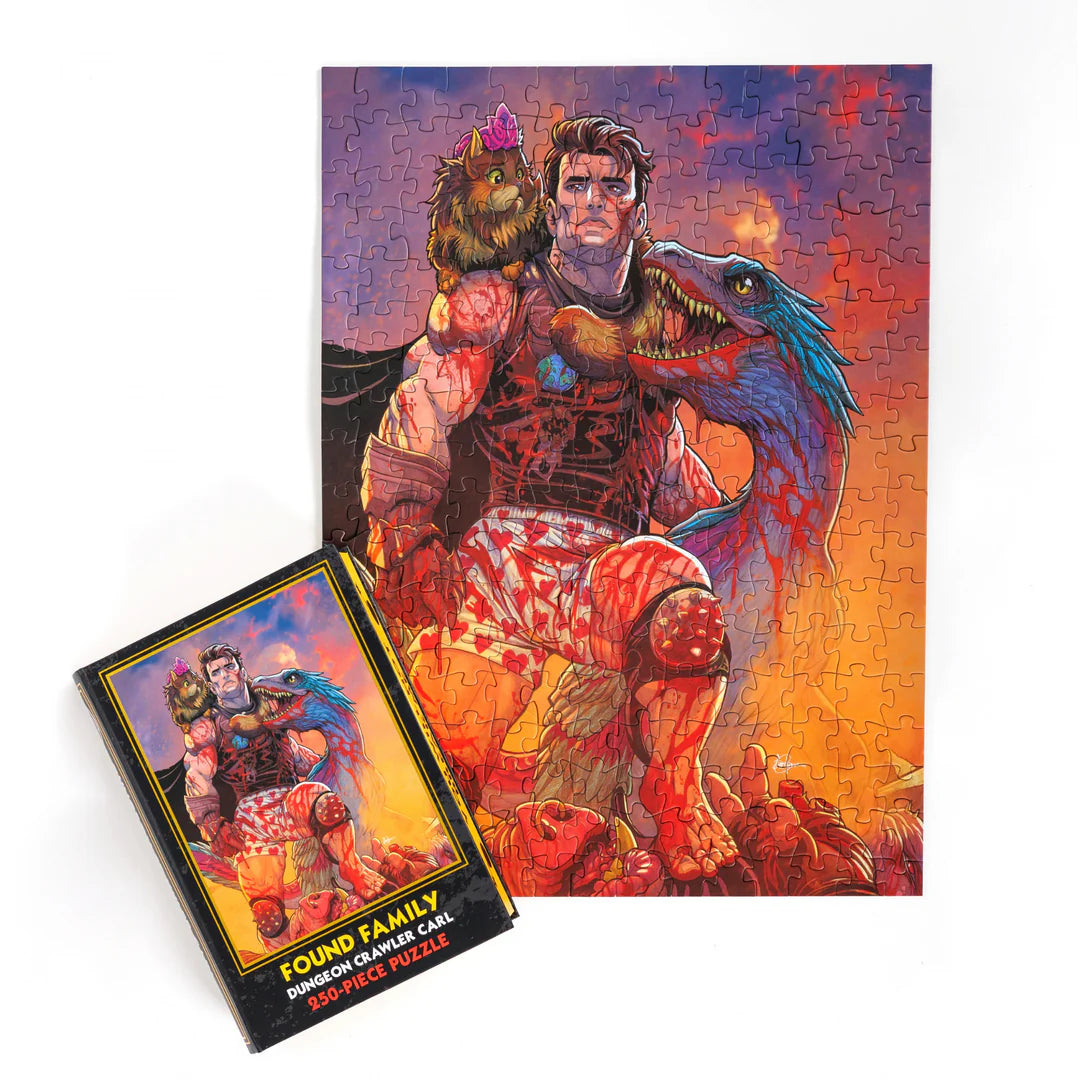 Found Family Dungeon Crawler Carl by Levi Cleeman, 250 Piece Puzzle